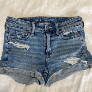 American eagle jean shorts